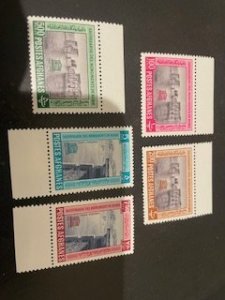 Afghanistan sc 666,B,D,E,F MNH