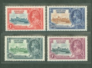 Falkland Islands #77-80 Unused Single (Complete Set) (Jubilee)