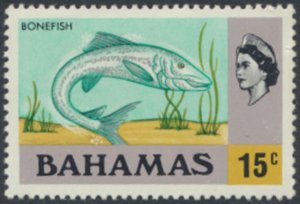 Bahamas  SC# 324  MVLH   Fish see details & scans