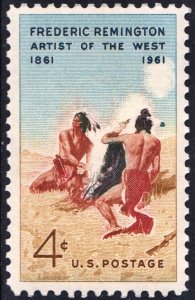 SC#1187 4¢ Frederic Remington Single (1961) MNH