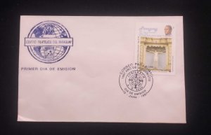 C) 1997. PARAGUAY. FDC. GLOBE. JUBILEE STAMP 2000 ON THE ROAD TOWARDS THE THIRD