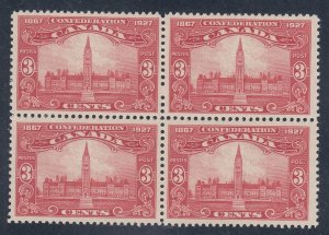 Canada #143 Mint Block of 4