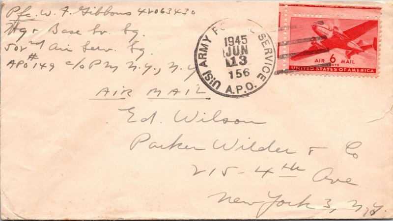 1945 - Air Mail - US Army Postal Service - F32732