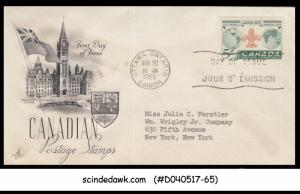 CANADA -1955 WORLD JAMBOREE FDC