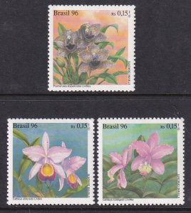 Brazil 2597-2599 Flowers MNH VF