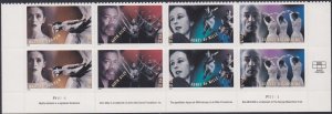 3843a American Choreographers Plate Block MNH