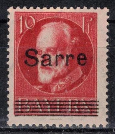 Saar - Scott 23 MNH