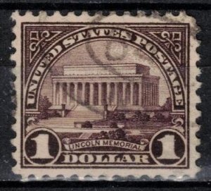 USA - Scott 571 XF w/ Registry Cancel