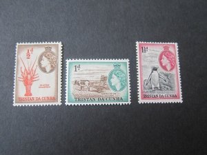Tristan da Cunha set 1954 Sc 14-6 MH