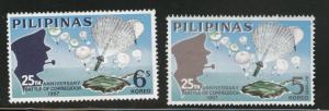 Philippines Scott 971-972 MH* 1967 Corregidor set 