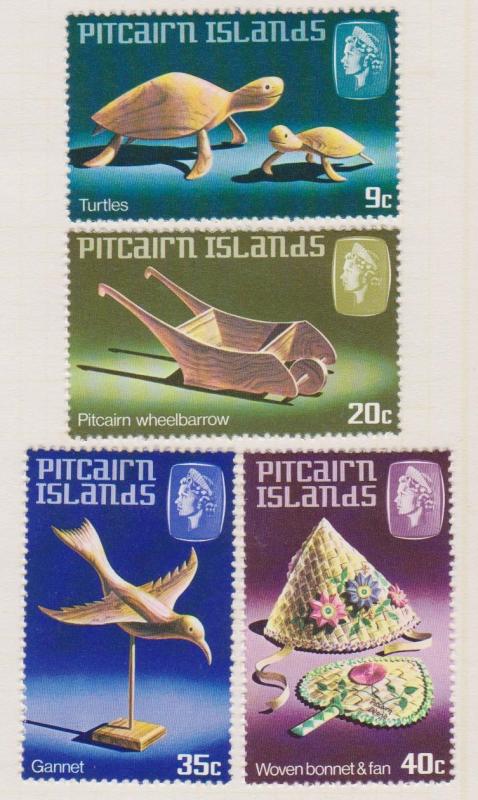 Pitcairn Islands Sc#194-197 MH