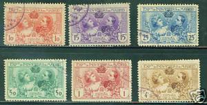 SPAIN Edifil SR 1-6  Industrial Expo  1907 CV 62,50 