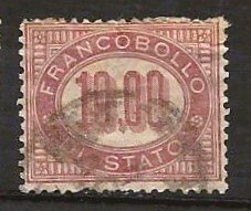 Italy SC# o8 Pretty.....Cat Val $160