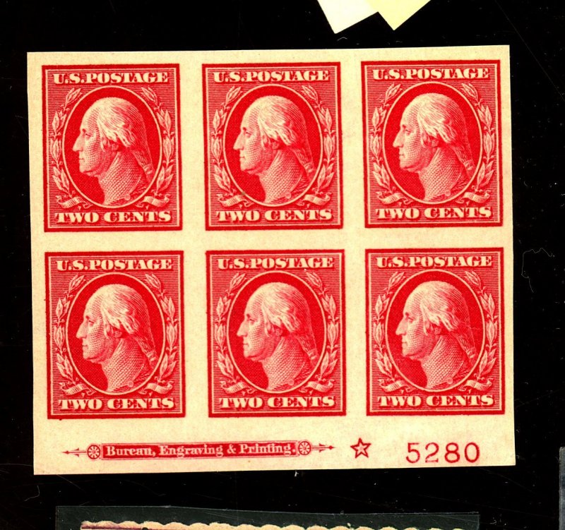 384 MINT PL BLOCK FVF OG NH Cat $200