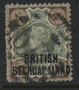 Bechuanaland Protectorate QV 1897 4d used