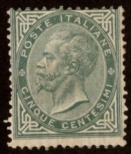 Italy Scott 26 Unused hinged.