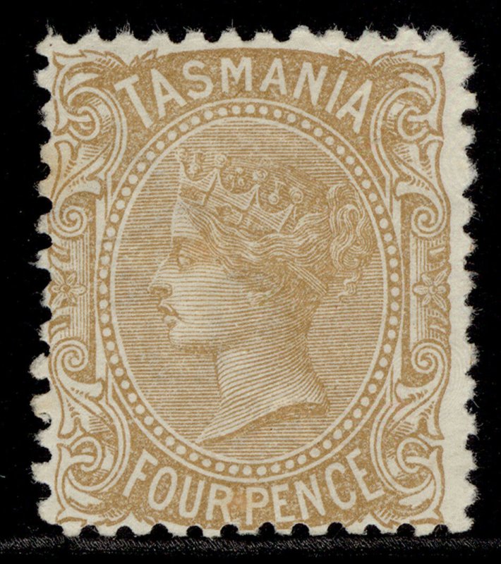 AUSTRALIA - Tasmania QV SG226, 4d pale bistre, M MINT. Cat £15.