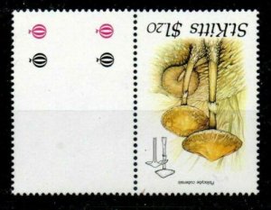 ST.KITTS SG243w 1987 FUNGHI $1.20 INV WMK MNH 