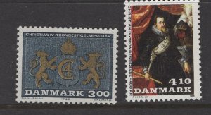 DENMARK  847-848  MNH,