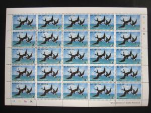 BARBUDA - SCOTT# 186 - PANE 25 - MNH - CAT VAL $200.00