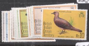 British Indian Ocean Territory Birds SC 63-77 MOG (10dhy)