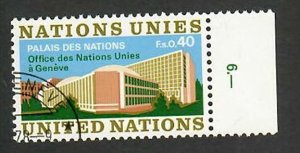 United Nations-Geneva;  Scott 22; 1972; Precanceled; NH