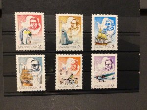 Hungary 1987  Polar Antarctic  mint never hinged stamps 57928