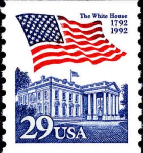 2609 29c Flag over the White House Single