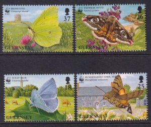 Guernsey 586-589 MNH VF