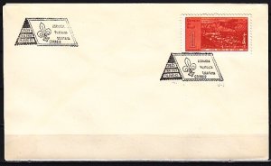 Brazil, 1955 issue. 20-25/NOV/67, Scout Cancel on a Plain Cover. ^