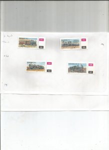 NAMIBIA - 1994 -  Trains - Perf 4v Set - Mint Light Hinged