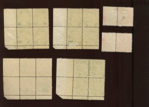 Canal Zone J15 & J16 Postage Due Lot of Siderographer Position Pieces (BZ 914)