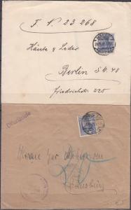 Germany - 1919 20pf Germania as single franking on covers collection (2472)