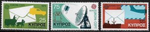 Cyprus #513-5 MNH Set - Europa - Letters