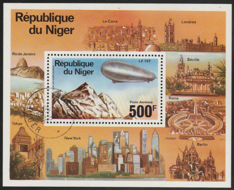 Niger #C278 CTO (Used) Souvenir Sheet