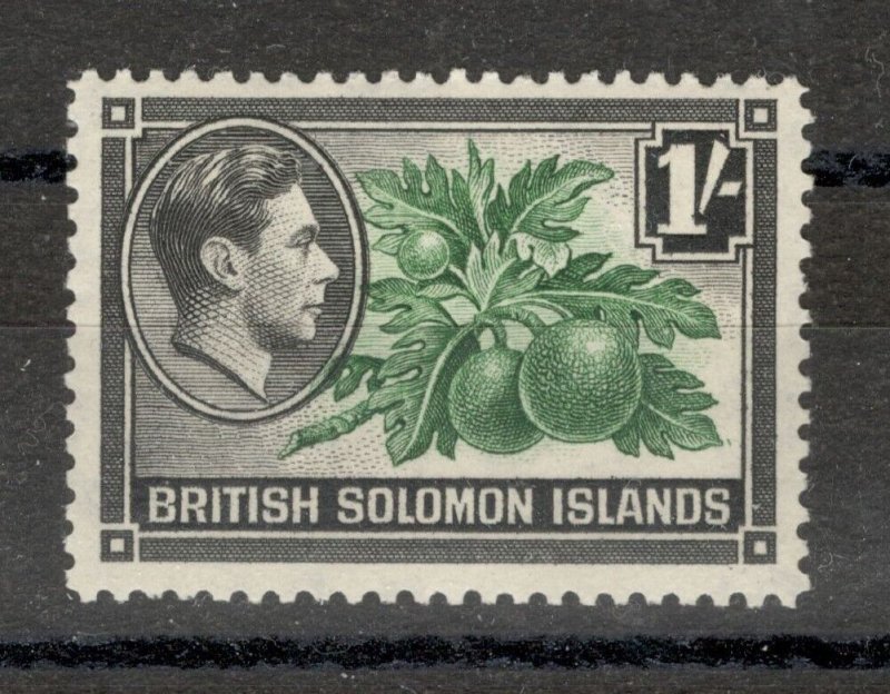 BRITISH SOLOMON ISLANDS - MNH STAMP, 1/-  - 1939.