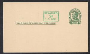 UX40, **HEAD 2**,  FRESH POST CARD, UNUSED