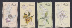 Venda # 48-51, Orchids, Mint NH, 1/2 Cat.