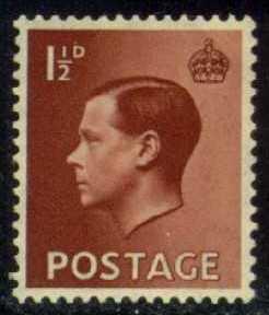 Great Britain #232 King Edward VIII, Unused (0.20)