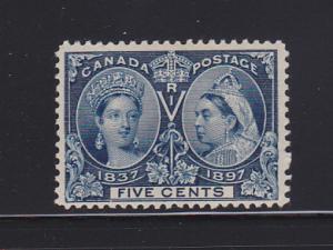 Canada 54 MH Queen Victoria Diamond Jubilee (D)
