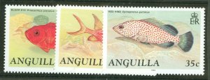 Anguilla #792A-794  Single (Complete Set)