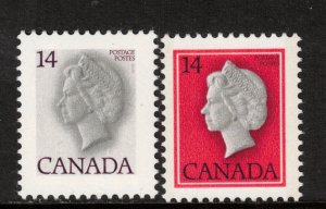 Canada #716c Extra Fine Never Hinged White Queen Variety **With Certificate**