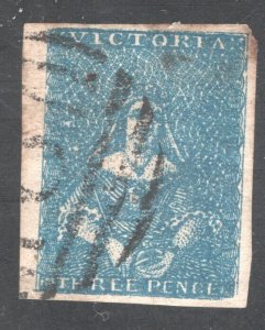 Victoria SC #3a  Used,  VF,  CV. $110.00....   6920008