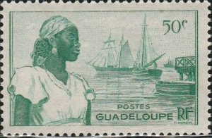 Guadeloupe , #191 Unused , From 1947