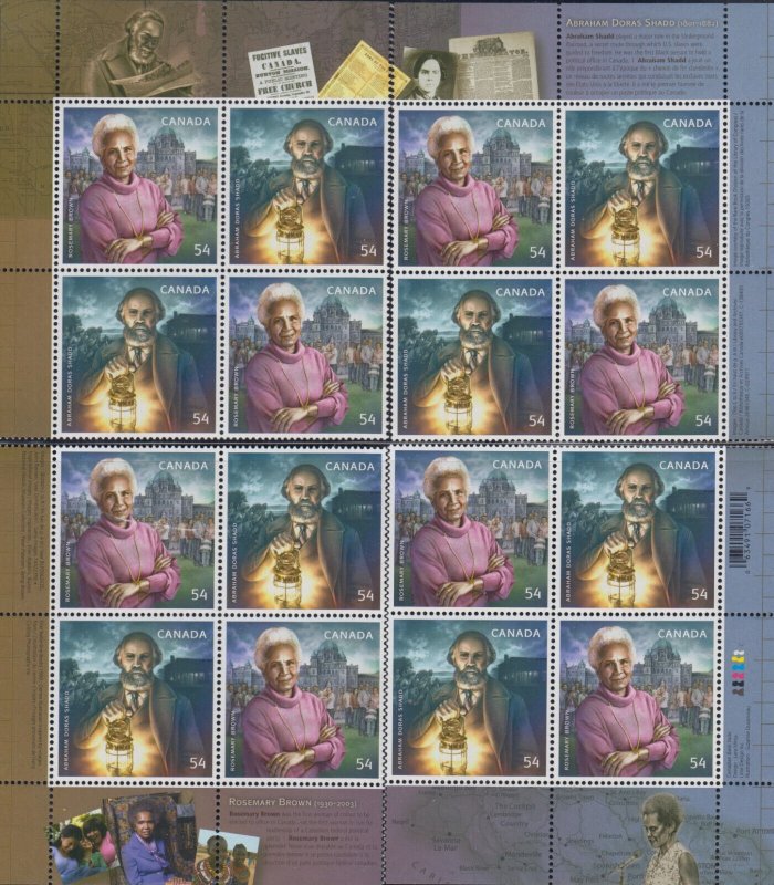 Canada UNITRADE MNH  #  2316a   Match set 