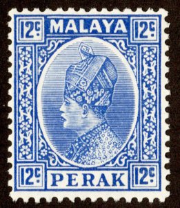 Malaya Scott Perak 76 Unused hinged.