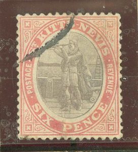 St. Kitts-Nevis #19a Used Single