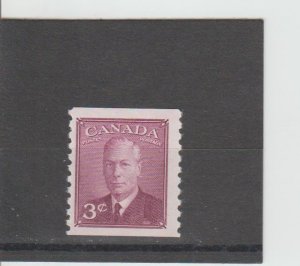 Canada  Scott#  299  MNH  (1950 George VI Coil Stamp)