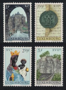 Luxembourg Millenary of City of Luxembourg 4v vert 1963 MNH SG#723-726