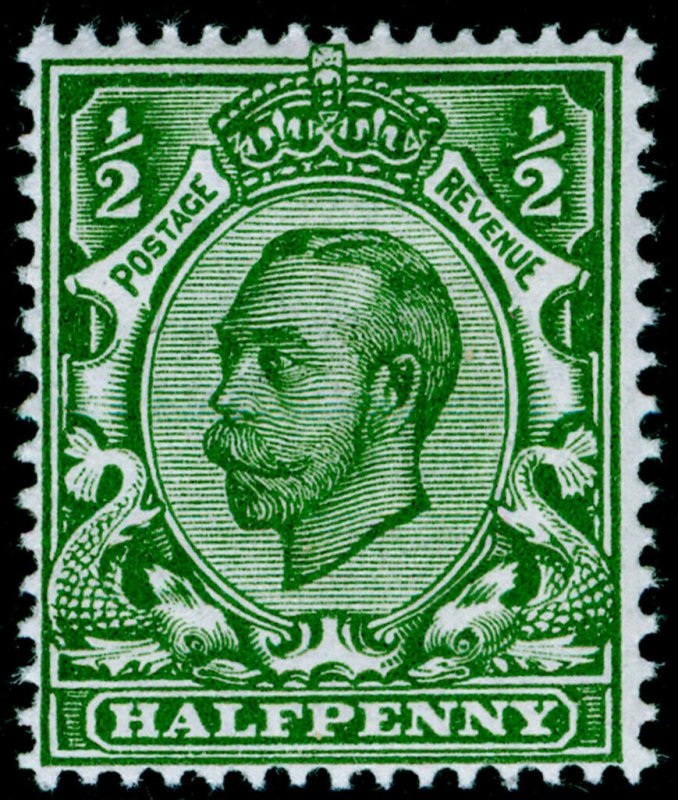 SG338 SPEC N4(3), ½d deep green, NH MINT. Cat £28. WMK CROWN 